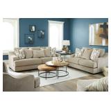 ASHLEY LESSINGER PEBBLE  SOFA & LOVE SEAT