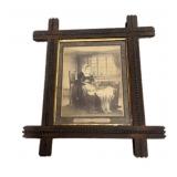 Arts & Craft Framed Picture The Infancy of