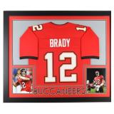 Tom Brady Custom Framed Jersey