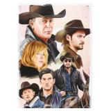Autographed Yellowstone Lithograph