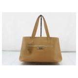 Ferragamo Light Brown Leather Handbag