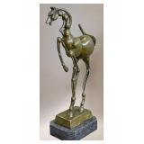 BRONZE PICASSO HORSE SCULPTURE