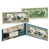 Titanic RMS Ship 100th Anniversary $2 Bill