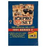1991 Pro Set Series 1 Football Card Box
