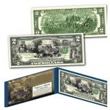Confederate Railroads American Civil War $2 Bill