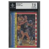 1987-88 Fleer Sticker #4 Larry Bird Card
