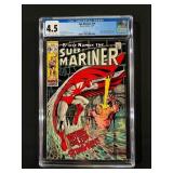 Vintage 1969 Sub-Mariner #19 Comic Book