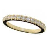 14kt Gold Brilliant 1/2 ct Diamond Wedding Band