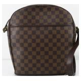 LOUIS VUITTON BROWN DAMIER IPANEMA SHOULDER BAG