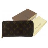 Louis Vuitton Monogram Zippy Wallet