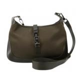 GUCCI Jackie Satin Leather Hand Bag