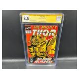 Autographed 1991 Marvel Thor #435 Comic Book