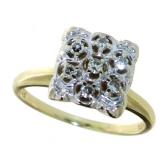 14kt Gold Vintage Diamond Estate Ring