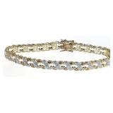Diamond Accented Fashion Bracelet