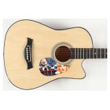 Autographed Katy Perry Acoustic Guitar