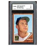 1996 Topps #2 Reprint Mickey Mantle Card