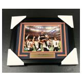 Autographed Mike Ditka Bears Framed Photo
