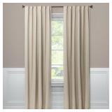 Pair Natural Aruba Blackout Curtains 50 x 63 ï¿½