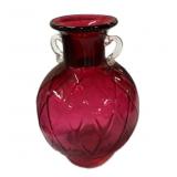 7.5 ï¿½ Cranberry Vase