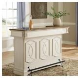 ASHLEY REALYN FRENCH COUNTRY ANTIQUED WHITE  B AR