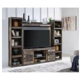 ASHLEY DEREKSON 4-PIECE ENTERTAINMENT CENTER