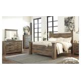 QUEEN ASHLEY TRINELL 5-PIECE POSTER BEDROOM GROUP