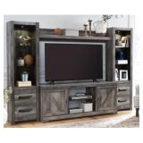 Ashley Wynnlow 4-Piece Entertainment Center