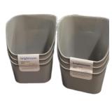 (2) Sets of (3) Brighton 5.5 ï¿½  Open Face Bins