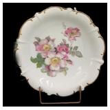 German Plate-Wild Rose Pattern