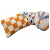 (3) Decorative Throw Pillows