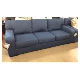 Ashley XXL Nuvella Blue Sofa & Love Seat