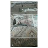 King JCPenny Home 7 Piece Comforter Set