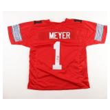 Autographed Urban Meyer Jersey
