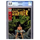 Vintage 1969 Sub-Mariner #13 Comic Book