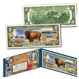 Yellowstone National Park $2 Bill