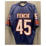 Autographed Gary Fencik Chicago Bears Jersey