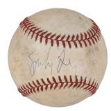 Autographed Spike Lee ONL Baseball