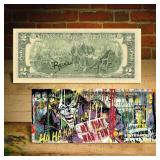 Autographed Joker Arthur Fleck $2 Bill