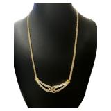 Beautiful Diamond Evening Necklace