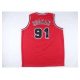 Autographed Dennis Rodman Jersey