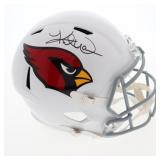 Autographed Kurt Warner Cardinals Helmet