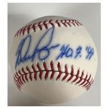 Autographed Nolan Ryan Rangers OML Baseball