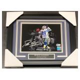 Autographed Deion Sanders Cowboys Framed Photo