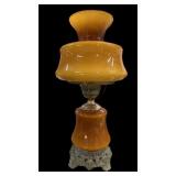 23 ï¿½ Amber Lamp wï¿½ Globe