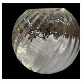 Huge 9 "  Pilgrim Glass Crystal Vase