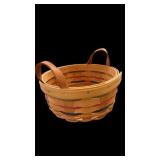 Round Longaberger wï¿½Leather Handles