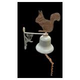 Metal Squirrel Bell