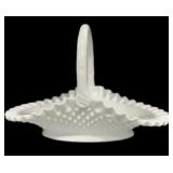 Unusual 13 ï¿½ Fenton Hobnail Basket