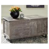 Ashley A4000338 Coltport Gray Storage Trunk