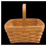 Lined Longaberger Basket 6 ï¿½ x 10.5 ï¿½